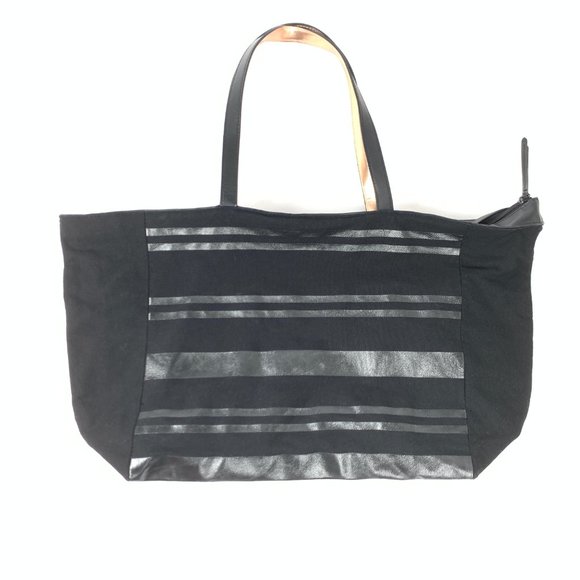 3/$25 Victorias Secret Black Corset Beach Bag - Picture 3 of 10